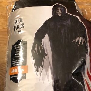 New in bag -  Halloween Costume. SOUL TAKER.  Size: adult plus